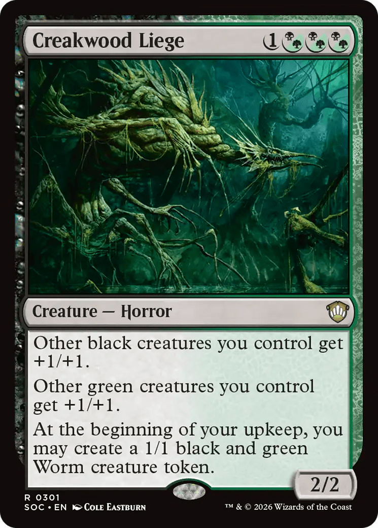 Creakwood Liege [Secrets of Strixhaven Commander] MTG Single Magic: The Gathering  | Multizone: Comics And Games