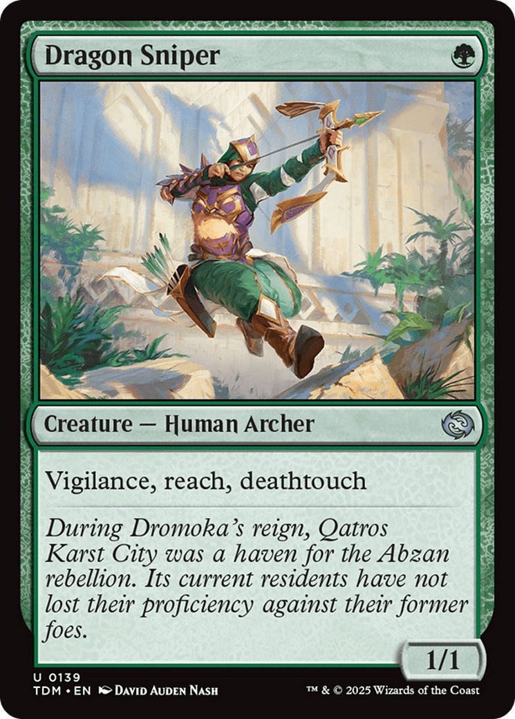 Dragon Sniper [Tarkir: Dragonstorm] MTG Single Magic: The Gathering  | Multizone: Comics And Games