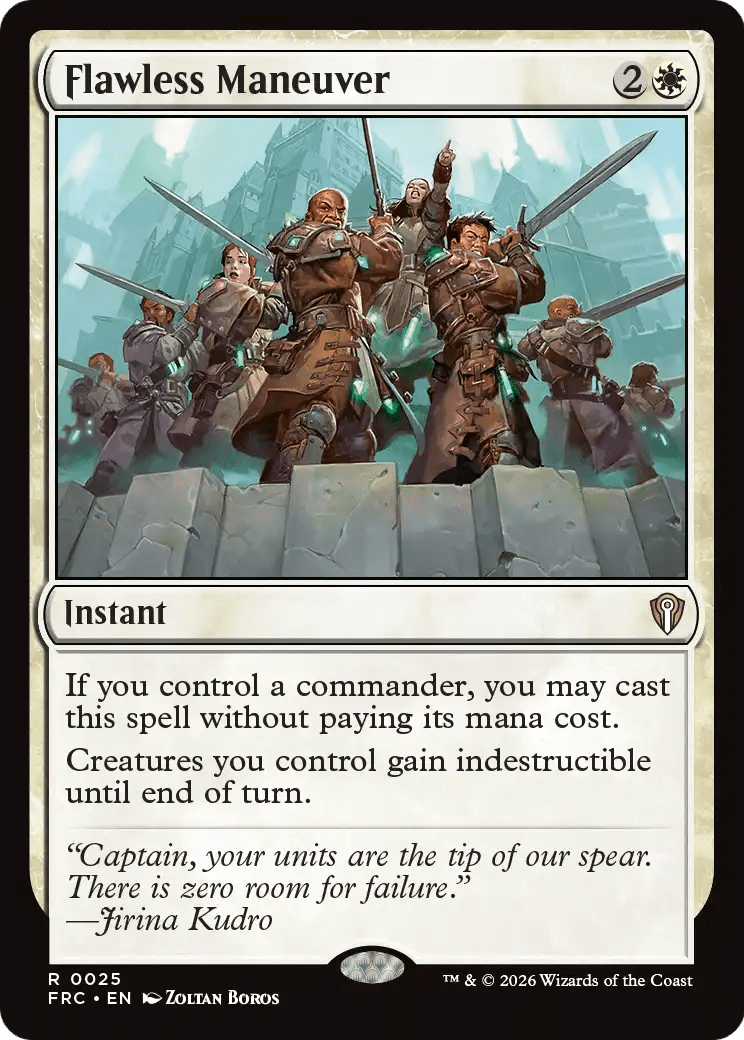 Flawless Maneuver [Reality Fracture Commander] MTG Single Magic: The Gathering  | Multizone: Comics And Games