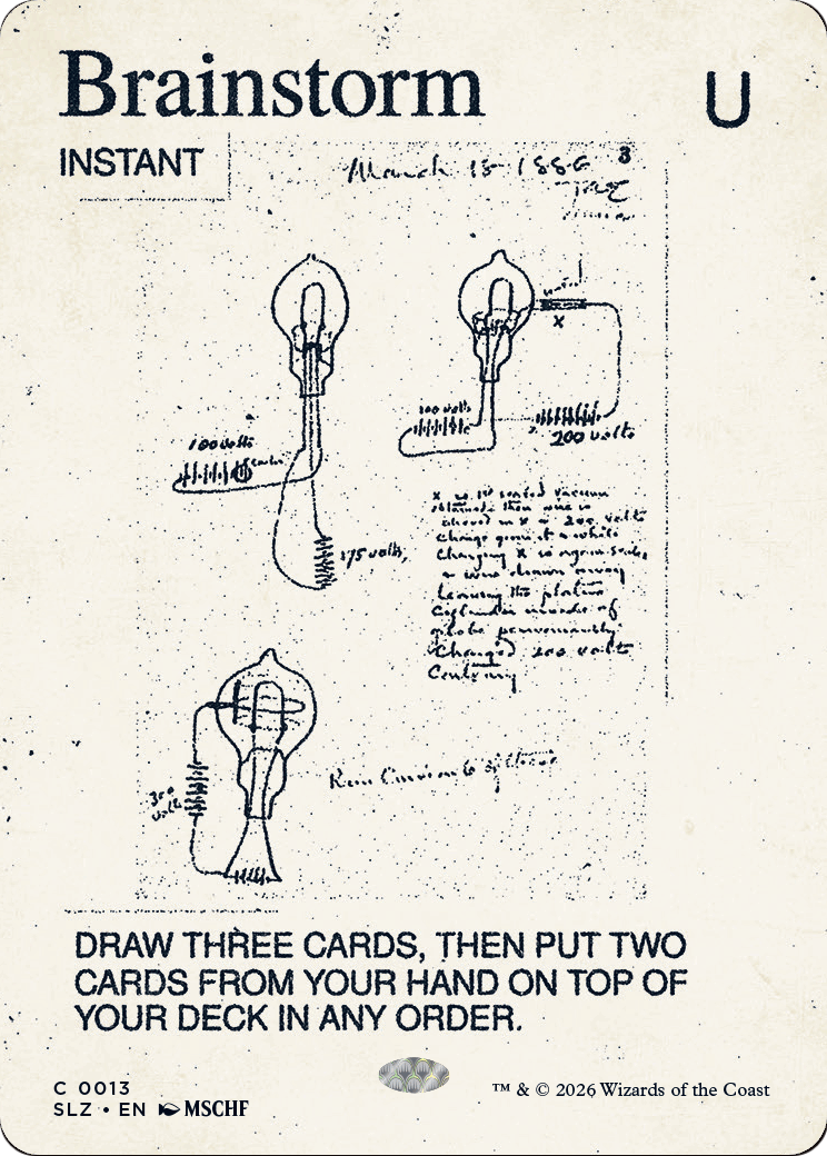 Brainstorm (0013) [Secret Lair x MSCHF: The Zeta Set] | Multizone: Comics And Games