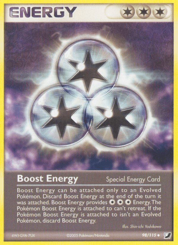 Boost Energy (98/115) [EX: Unseen Forces] Pokemon Single Pokémon  | Multizone: Comics And Games