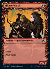 Village Watch // Village Reavers (Showcase Equinox) [Innistrad: Midnight Hunt] MTG Single Magic: The Gathering  | Multizone: Comics And Games