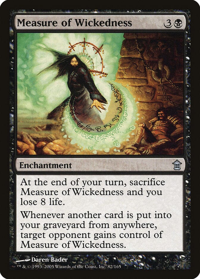Measure of Wickedness [Saviors of Kamigawa] MTG Single Magic: The Gathering  | Multizone: Comics And Games