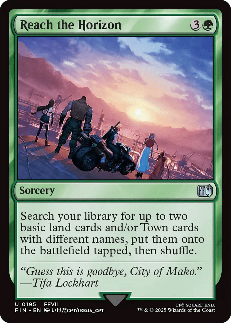 Reach the Horizon [FINAL FANTASY] MTG Single Magic: The Gathering  | Multizone: Comics And Games