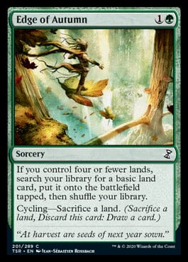 Edge of Autumn [Time Spiral Remastered] MTG Single Magic: The Gathering  | Multizone: Comics And Games