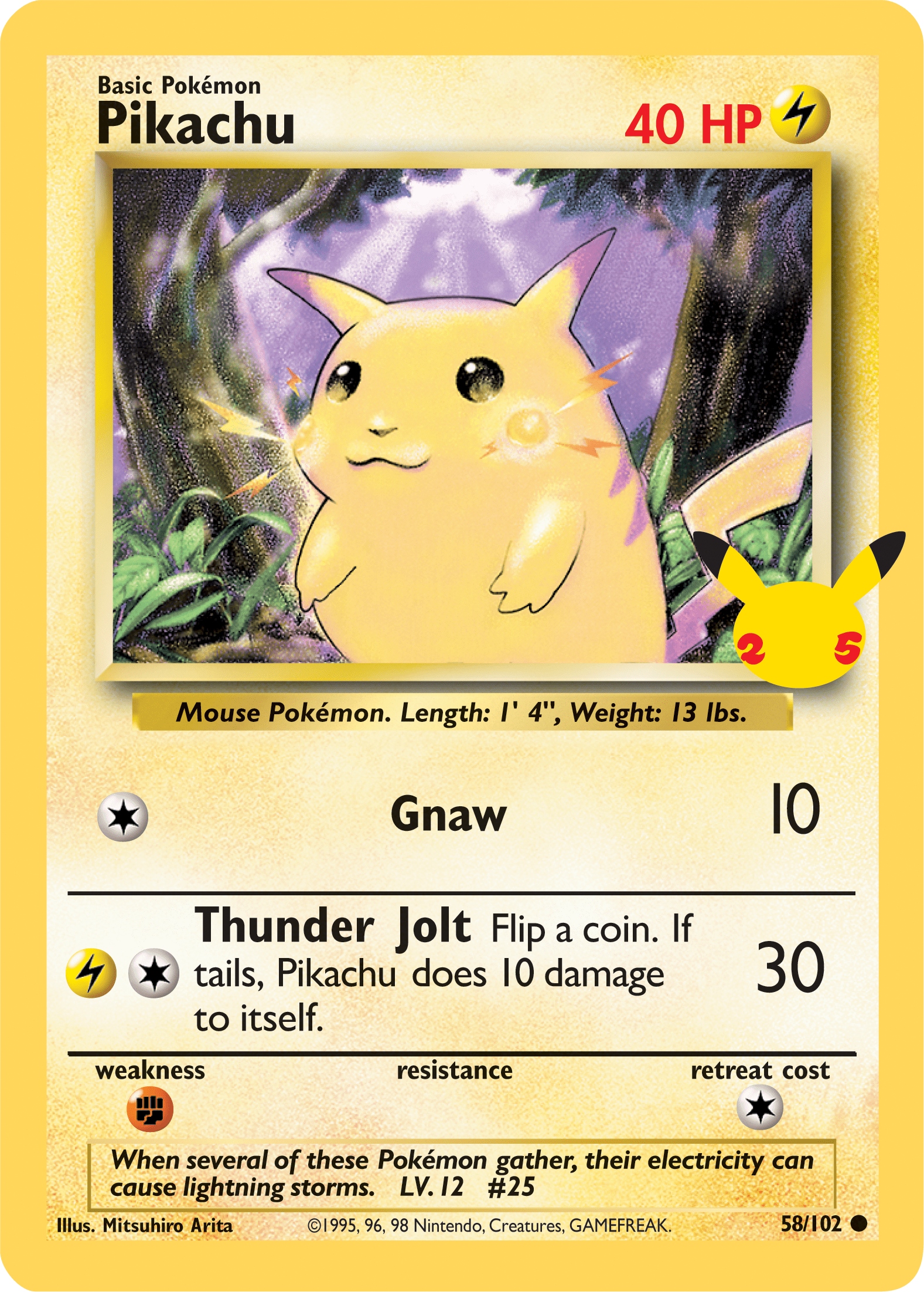 Pikachu (58/102) (Jumbo Card) [First Partner Pack] Pokemon Single Pokémon  | Multizone: Comics And Games