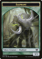 Goblin (010) // Elephant (012) Double-Sided Token [Modern Horizons Tokens] MTG Single Magic: The Gathering  | Multizone: Comics And Games