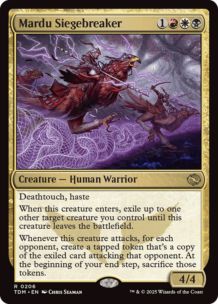 Mardu Siegebreaker [Tarkir: Dragonstorm] MTG Single Magic: The Gathering  | Multizone: Comics And Games