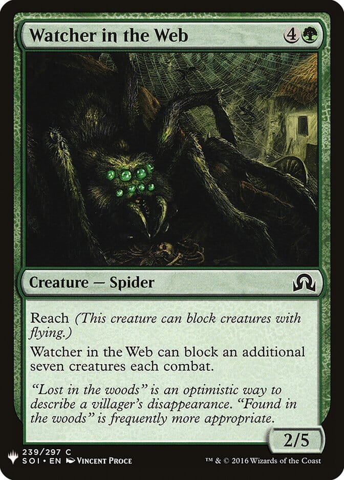 Watcher in the Web [Mystery Booster] MTG Single Magic: The Gathering  | Multizone: Comics And Games