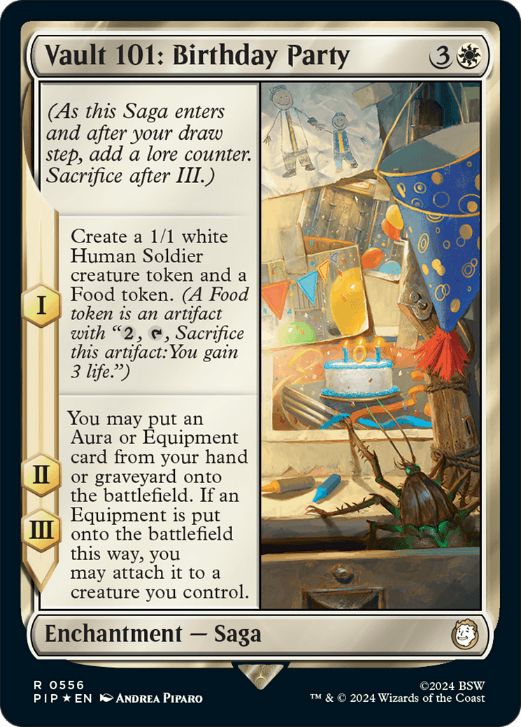 Vault 101: Birthday Party (Surge Foil) [Fallout] MTG Single Magic: The Gathering  | Multizone: Comics And Games