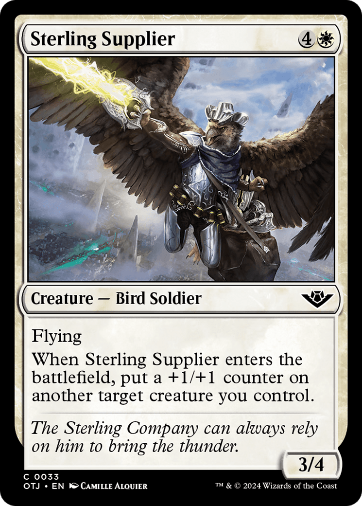 Sterling Supplier [Outlaws of Thunder Junction] MTG Single Magic: The Gathering  | Multizone: Comics And Games