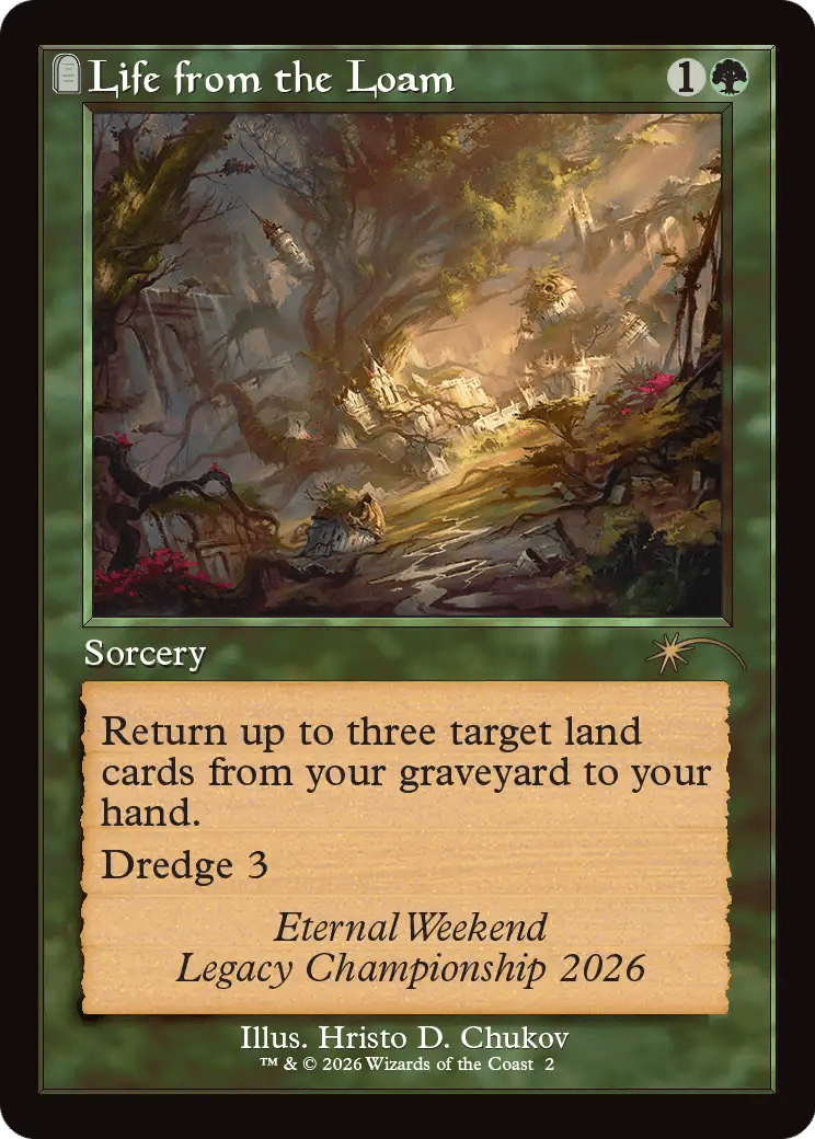 Life from the Loam (Retro Frame) (Eternal Weekend 2026 Promo) [Eternal Weekend] MTG Single Magic: The Gathering  | Multizone: Comics And Games