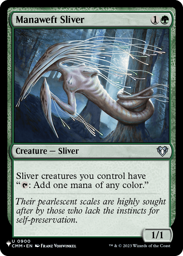 Manaweft Sliver (CMM) [The List] MTG Single Magic: The Gathering  | Multizone: Comics And Games