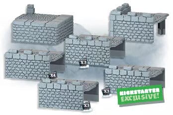 Zombicide: White Death - 3D Battlements Miniatures CMON  | Multizone: Comics And Games