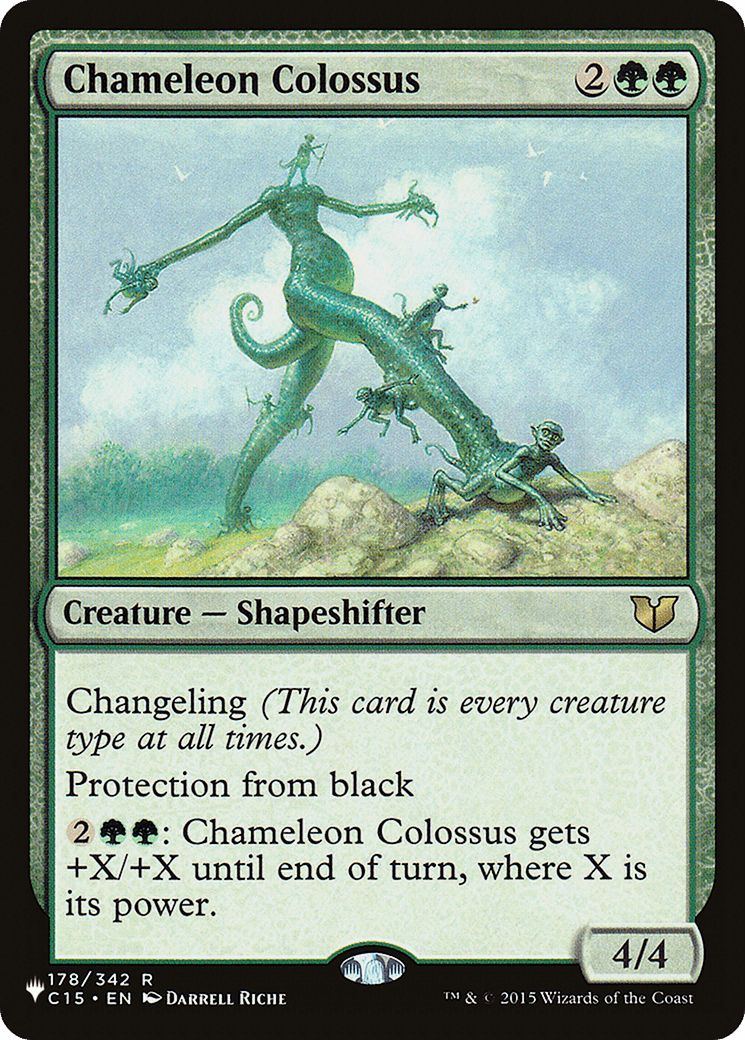 Chameleon Colossus (C15) [The List] MTG Single Magic: The Gathering  | Multizone: Comics And Games
