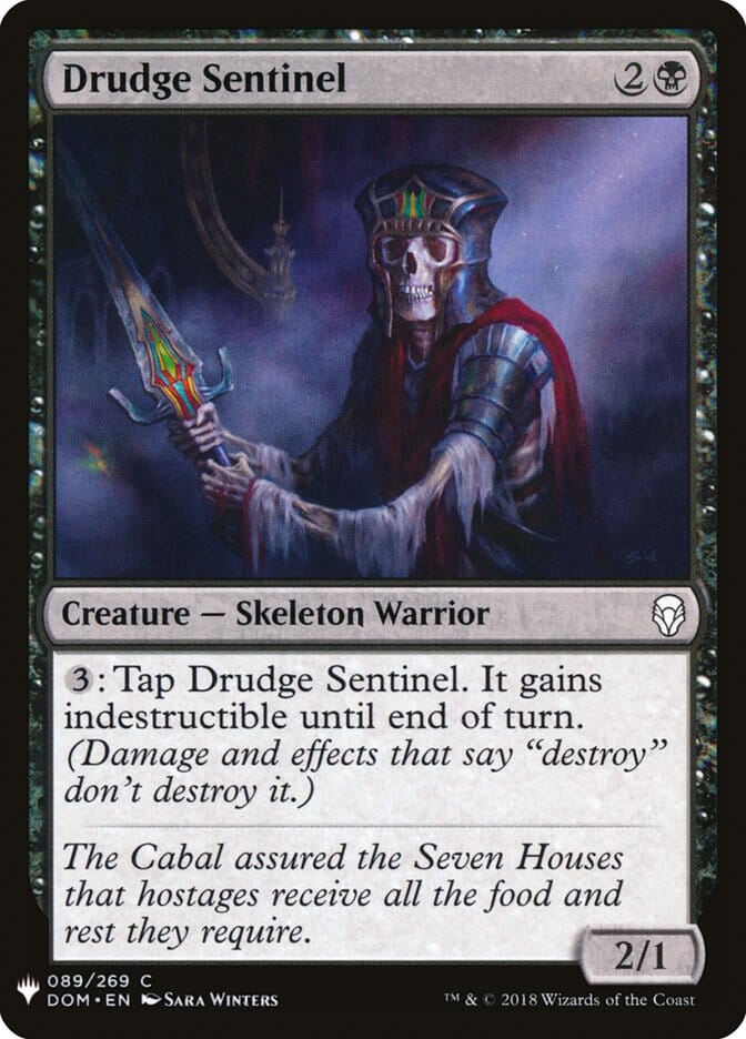 Drudge Sentinel [Mystery Booster] MTG Single Magic: The Gathering  | Multizone: Comics And Games