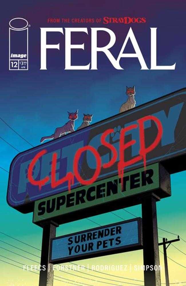 Feral #12 Cover A Tony Fleecs & Tone Rodriguez Comics Image Comics  | Multizone: Comics And Games