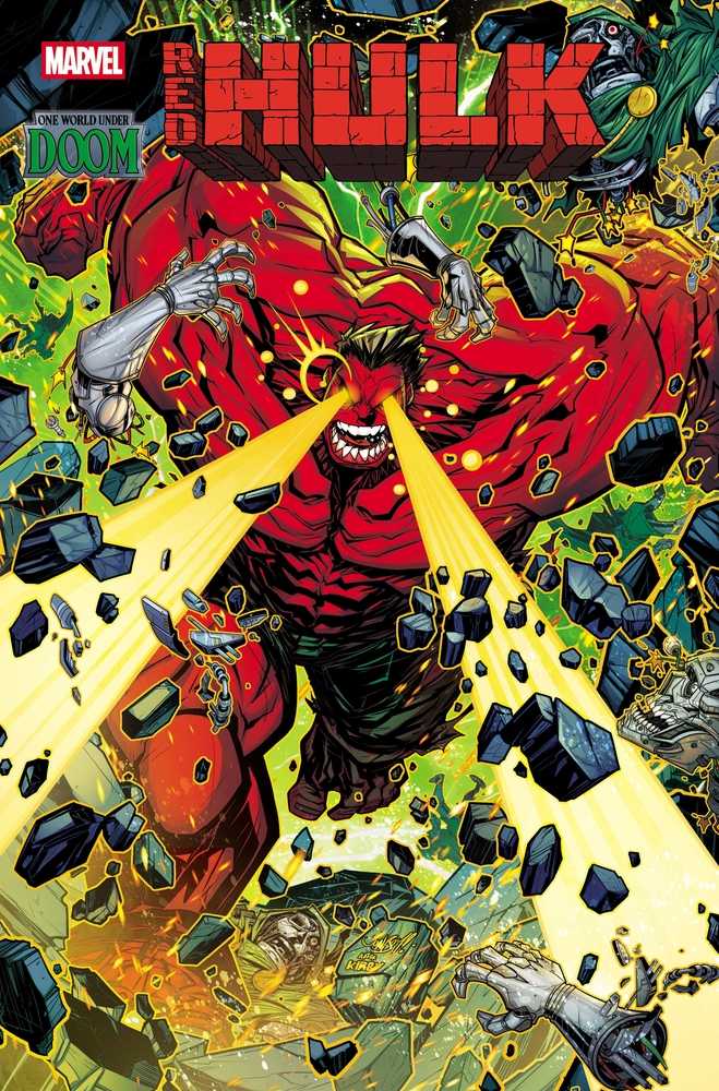 Red Hulk #5 Jonboy Meyers Variant [Doom] Comics Marvel Comics  | Multizone: Comics And Games