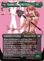 Vanille, Cheerful l'Cie // Ragnarok, Divine Deliverance (Borderless) [FINAL FANTASY] MTG Single Magic: The Gathering  | Multizone: Comics And Games