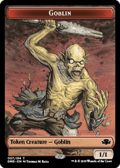 Goblin // Saproling Double-Sided Token [Dominaria Remastered Tokens] MTG Single Magic: The Gathering  | Multizone: Comics And Games