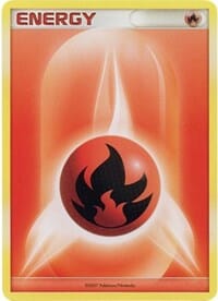 Fire Energy (2007 Unnumbered D P Style) [League & Championship Cards] Pokemon Single Pokémon  | Multizone: Comics And Games