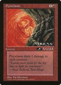 Pyroclasm (Oversized) [Oversize Cards] MTG Single Magic: The Gathering  | Multizone: Comics And Games