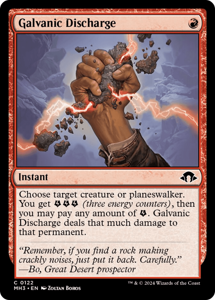 Galvanic Discharge [Modern Horizons 3] MTG Single Magic: The Gathering  | Multizone: Comics And Games