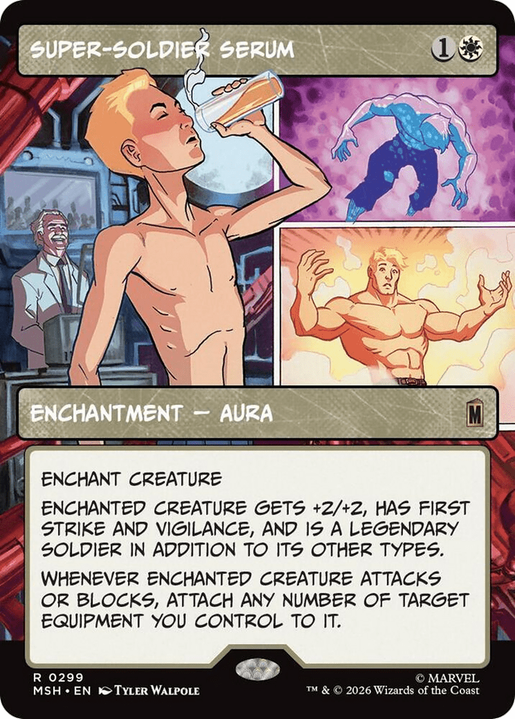 Super-Soldier Serum (Borderless) [Marvel Super Heroes] | Multizone: Comics And Games