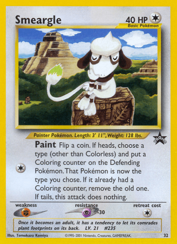 Smeargle (32) [Wizards of the Coast: Black Star Promos] Pokemon Single Pokémon  | Multizone: Comics And Games