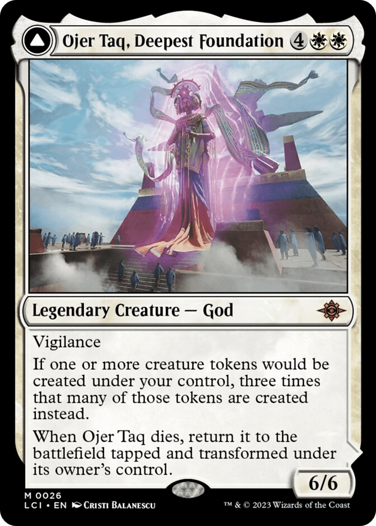 Ojer Taq, Deepest Foundation // Temple of Civilization [The Lost Caverns of Ixalan] MTG Single Magic: The Gathering  | Multizone: Comics And Games