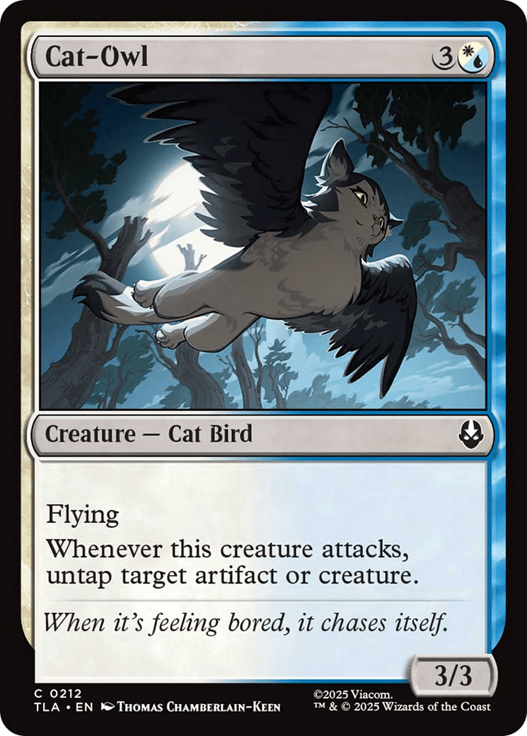 Cat-Owl [Avatar: The Last Airbender] MTG Single Magic: The Gathering  | Multizone: Comics And Games