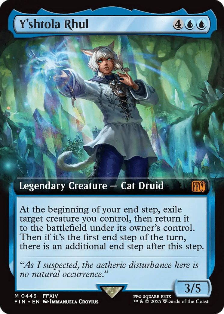 Y'shtola Rhul (Extended Art) [FINAL FANTASY] MTG Single Magic: The Gathering  | Multizone: Comics And Games