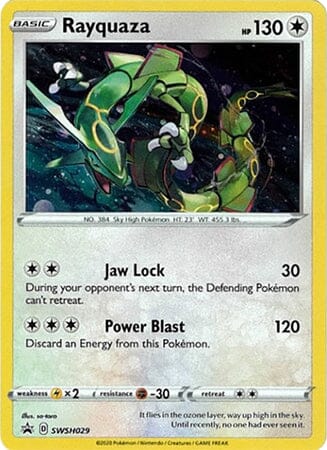 Rayquaza (SWSH029) [Sword & Shield: Black Star Promos] Pokemon Single Pokémon  | Multizone: Comics And Games