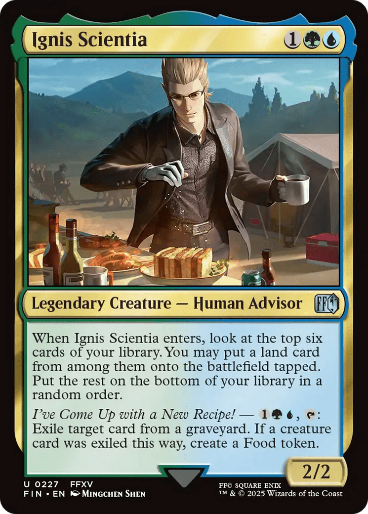 Ignis Scientia [FINAL FANTASY] MTG Single Magic: The Gathering  | Multizone: Comics And Games