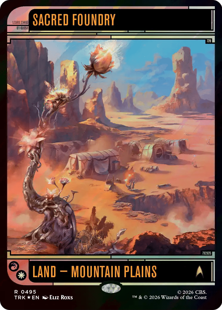 Sacred Foundry (Surge Foil) [Star Trek] | Multizone: Comics And Games