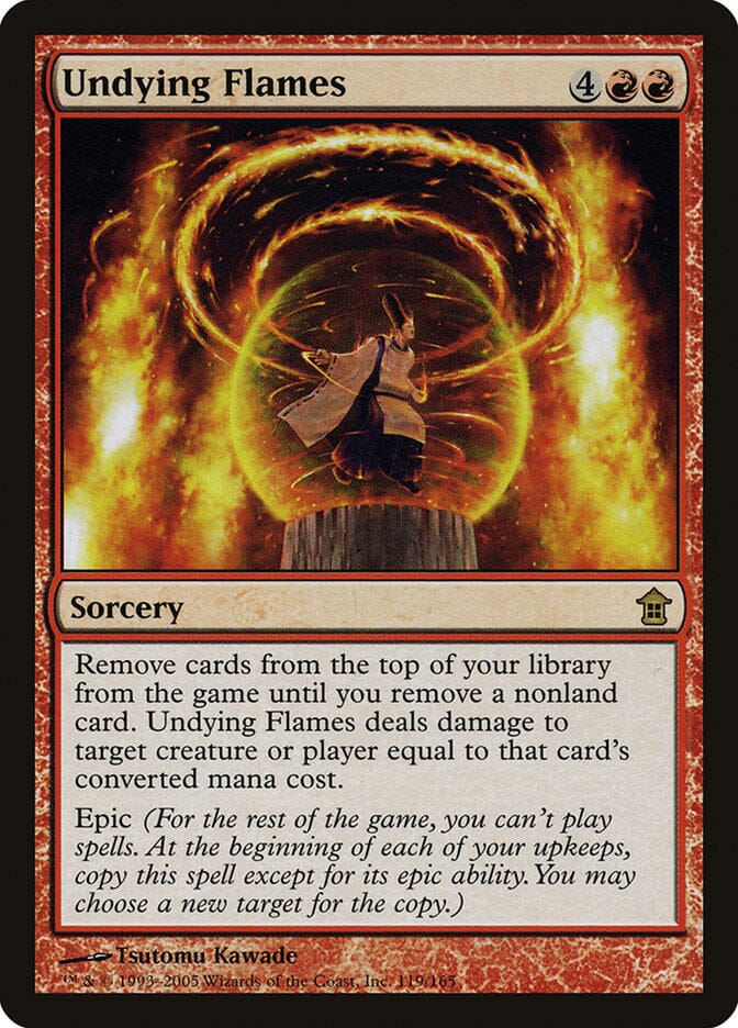 Undying Flames [Saviors of Kamigawa] MTG Single Magic: The Gathering  | Multizone: Comics And Games