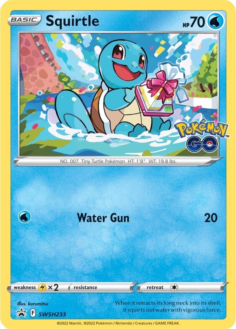 Squirtle (SWSH233) [Sword & Shield: Black Star Promos] Pokemon Single Pokémon  | Multizone: Comics And Games