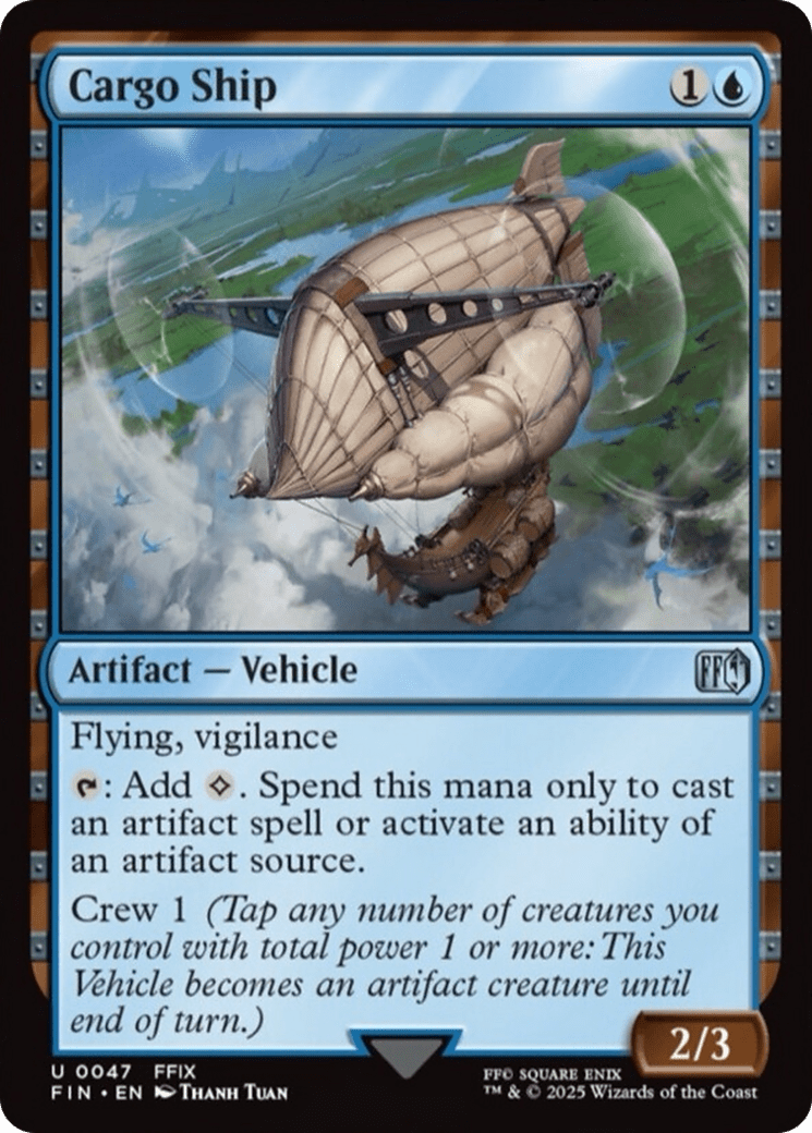 Cargo Ship [FINAL FANTASY] MTG Single Magic: The Gathering  | Multizone: Comics And Games