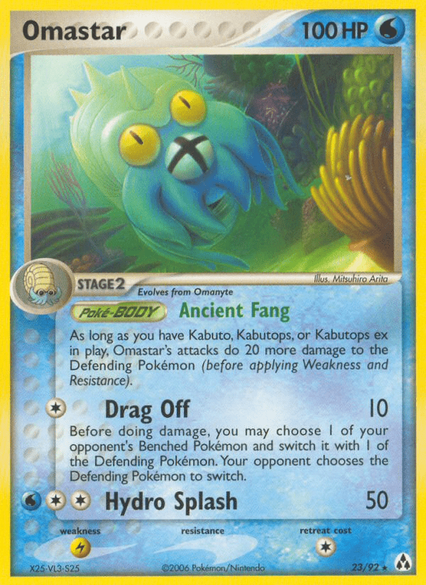 Omastar (23/92) [EX: Legend Maker] Pokemon Single Pokémon  | Multizone: Comics And Games
