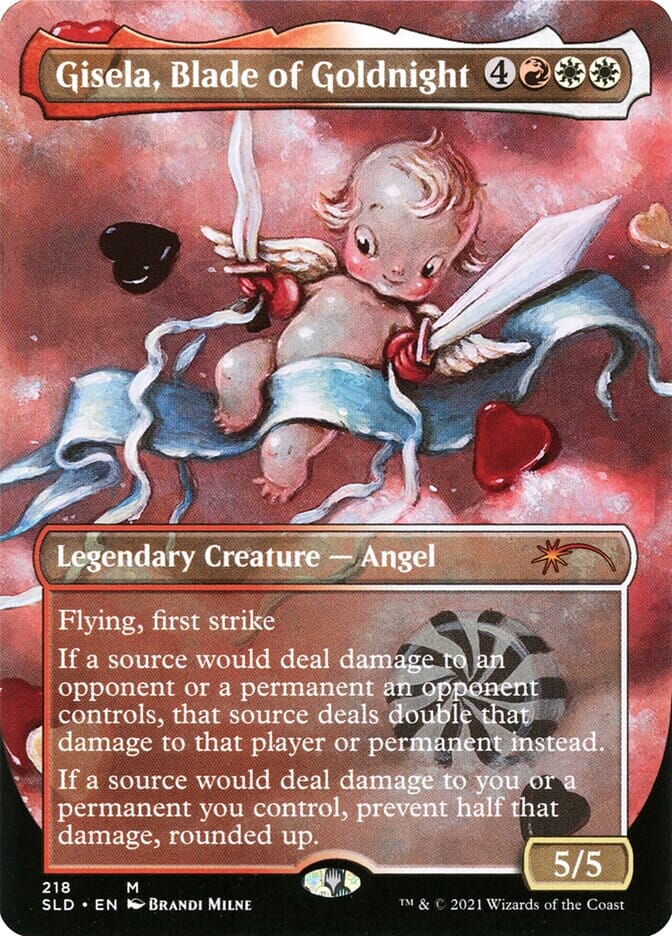 Gisela, Blade of Goldnight [Secret Lair Drop Series] MTG Single Magic: The Gathering  | Multizone: Comics And Games