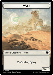 Wall // Kor Ally Double-Sided Token [Commander Masters Tokens] MTG Single Magic: The Gathering  | Multizone: Comics And Games