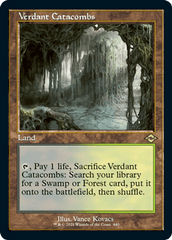 Verdant Catacombs (Retro Foil Etched) [Modern Horizons 2] MTG Single Magic: The Gathering  | Multizone: Comics And Games