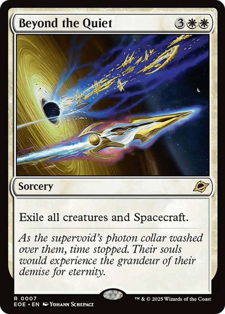 Beyond the Quiet [Edge of Eternities] MTG Single Magic: The Gathering  | Multizone: Comics And Games