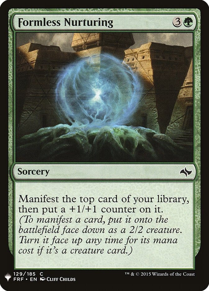 Formless Nurturing [Mystery Booster] MTG Single Magic: The Gathering  | Multizone: Comics And Games