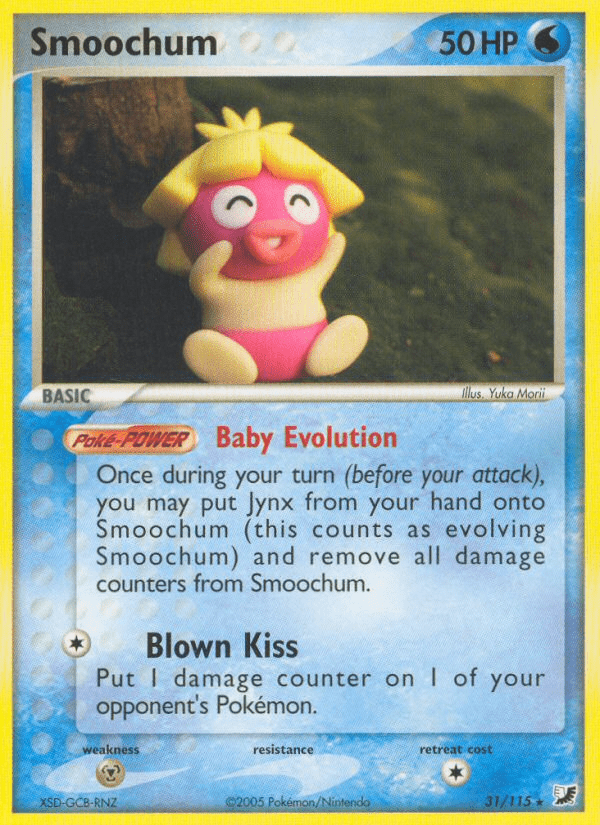 Smoochum (31/115) [EX: Unseen Forces] Pokemon Single Pokémon  | Multizone: Comics And Games