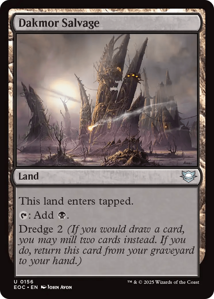 Dakmor Salvage [Edge of Eternities Commander] MTG Single Magic: The Gathering  | Multizone: Comics And Games