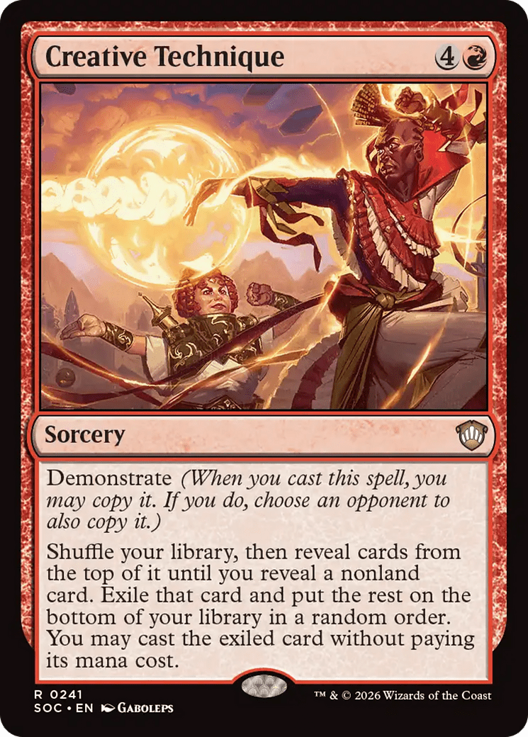 Creative Technique [Secrets of Strixhaven Commander] MTG Single Magic: The Gathering  | Multizone: Comics And Games
