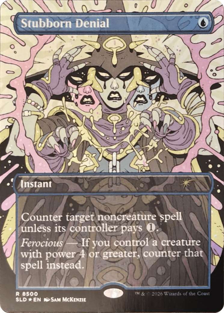 Stubborn Denial [Secret Lair Drop Series] MTG Single Magic: The Gathering  | Multizone: Comics And Games
