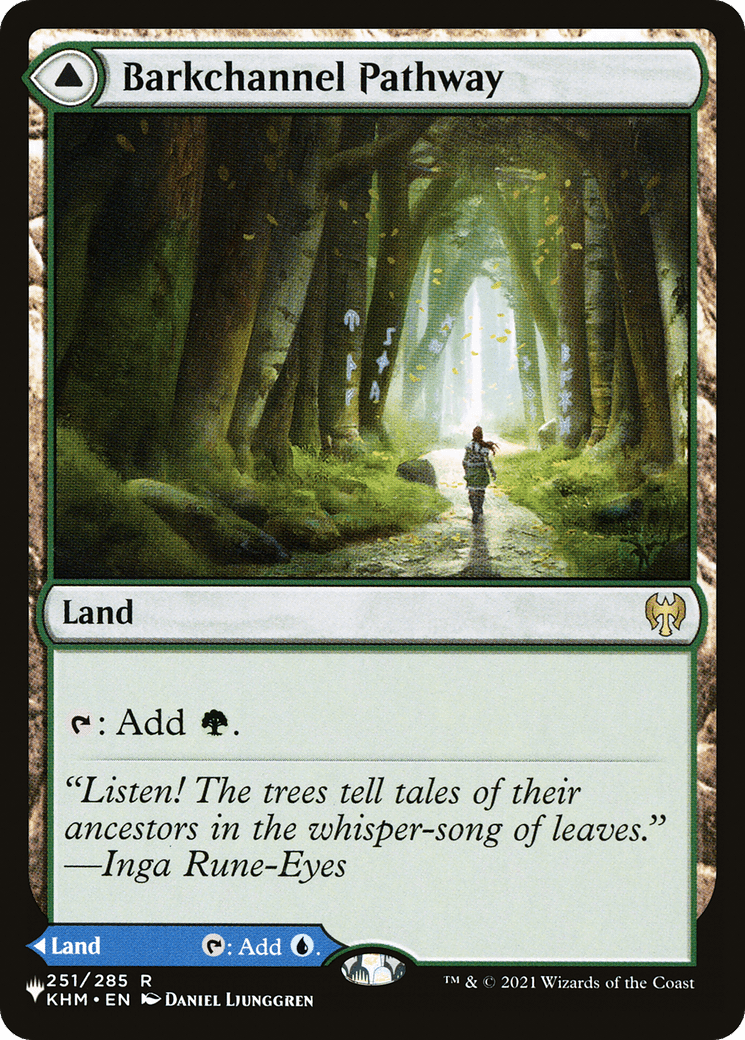 Barkchannel Pathway // Tidechannel Pathway [Secret Lair: From Cute to Brute] MTG Single Magic: The Gathering  | Multizone: Comics And Games