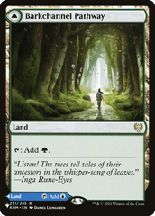 Barkchannel Pathway // Tidechannel Pathway [Secret Lair: From Cute to Brute] MTG Single Magic: The Gathering  | Multizone: Comics And Games